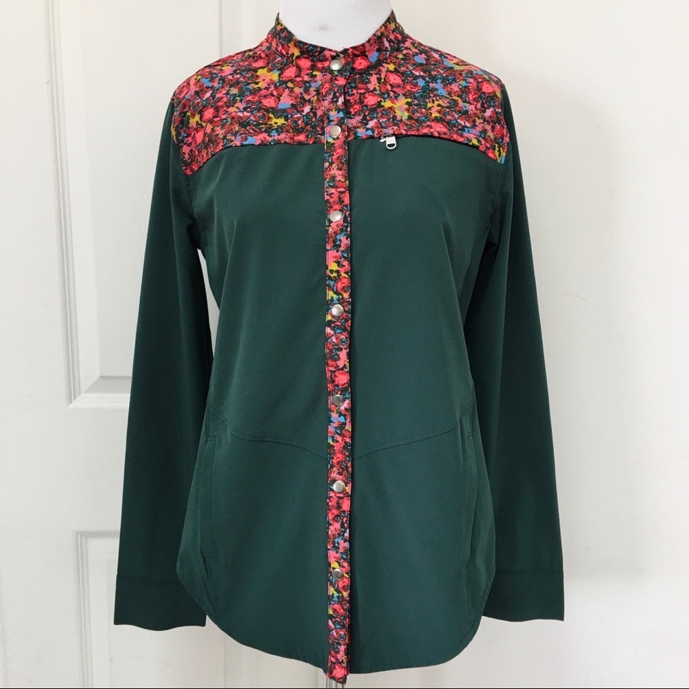 Anthropologie Without Walls Wester Shirt Size M